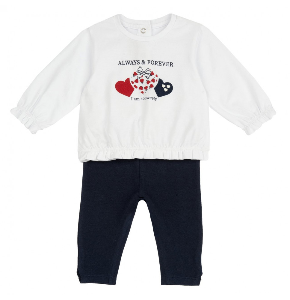 Completo Chicco Bimba Bianco 101648