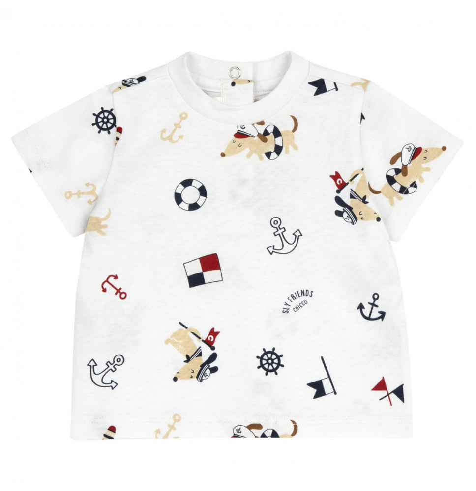 Maglietta Chicco Bimbo Bianca 101918