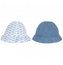 Cappello Reversibile Chicco Bimba Azzurro 101865