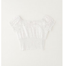 Top Sarabanda Ragazza Bianco G520