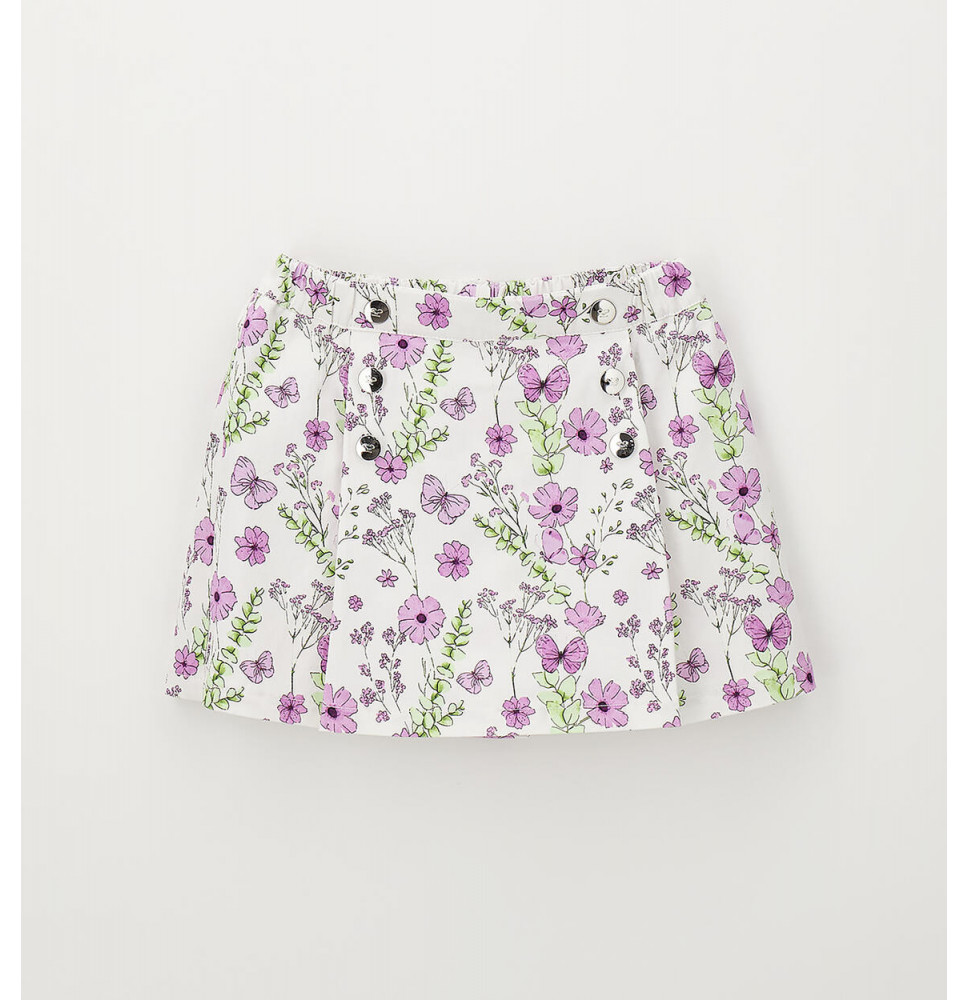 Pantaloncini Sarabanda Bimba Bianco G352