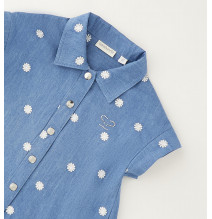 Camicia Sarabanda Bimba Blu G331