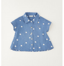 Camicia Sarabanda Bimba Blu G331