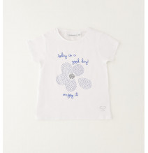 Maglietta Sarabanda Bimba Bianca G320