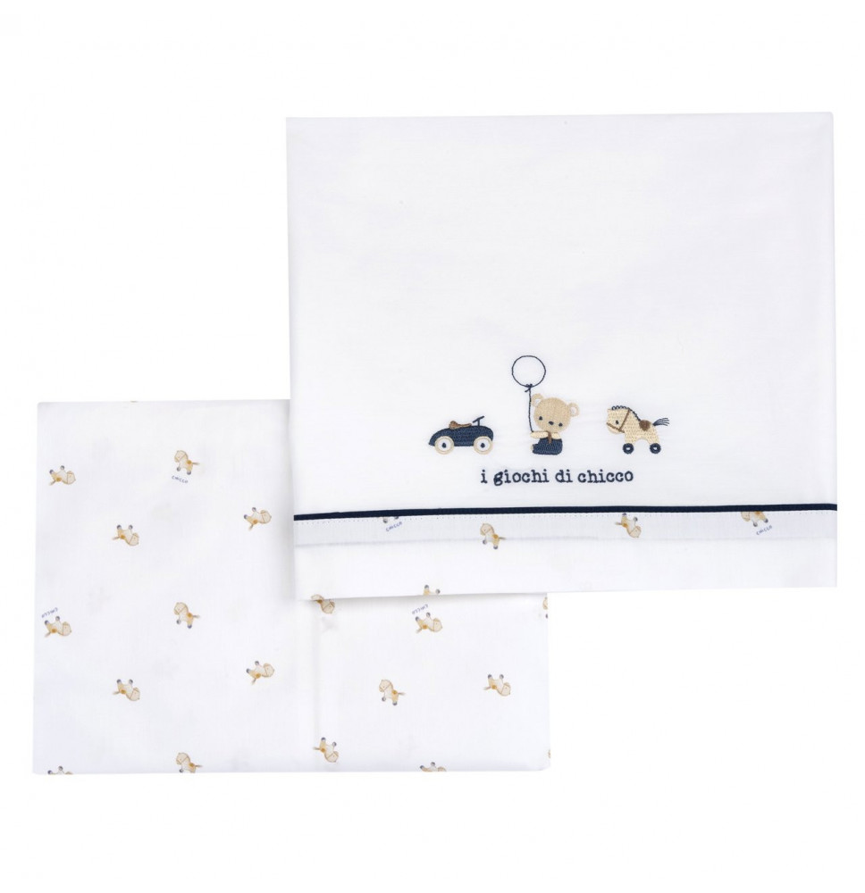 Set lenzuola Chicco Neonato Azzurro 101144