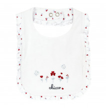 Bavaglino Chicco Neonata Bianca 101160