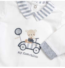 Tutina due pezzi Chicco Neonato Azzurra 101135