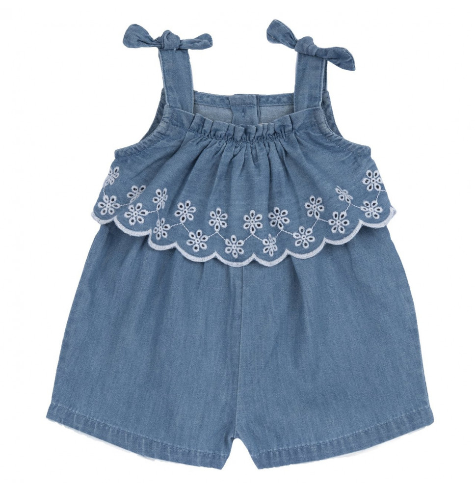 Pagliaccetto Chicco Bimba Effetto Denim Blu 101864