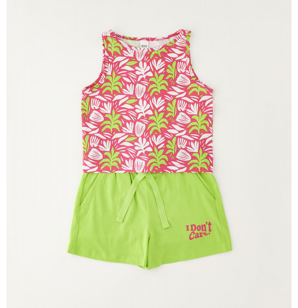 Completo IDO Ragazza Fucsia G853