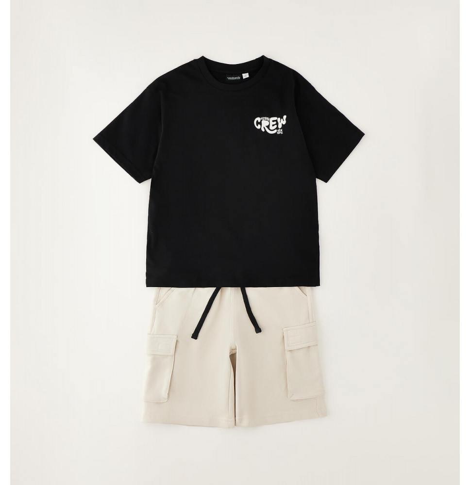 Completo Sarabanda Ragazzo Nero G760