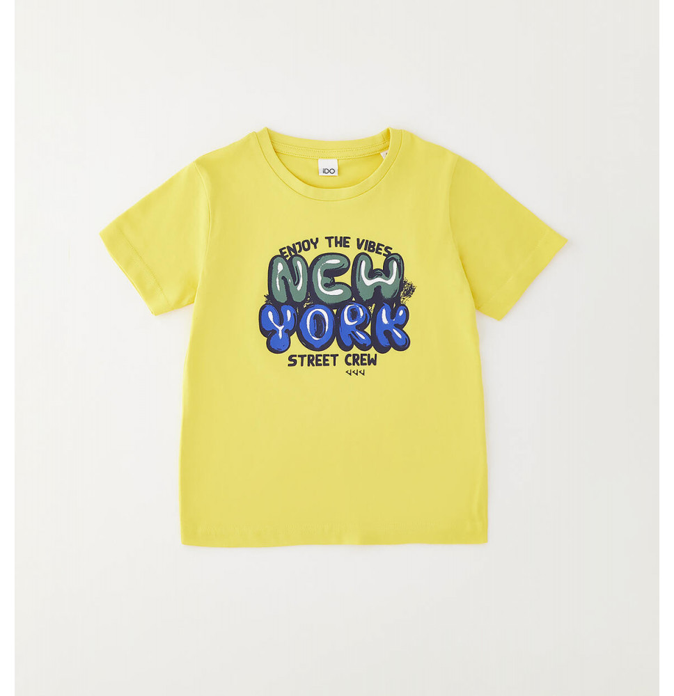 Maglietta IDO Bimbo Gialla G446