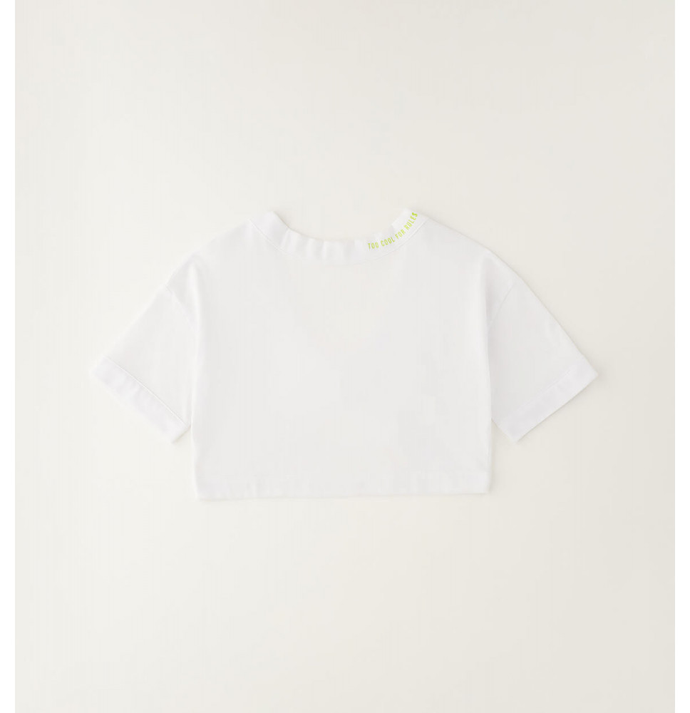 Maglietta Sarabanda Ragazza Bianca G547