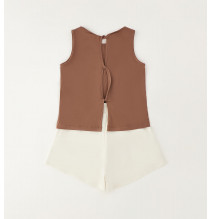 Completo Sarabanda Ragazza Marrone G576