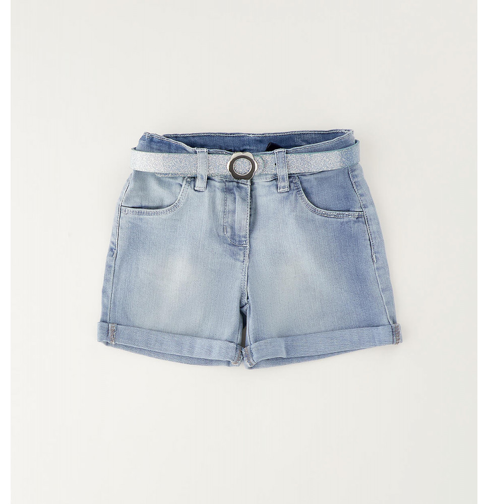 Pantaloncino Jeans Sarabanda Bimba Blu G359