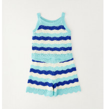 Completo Sarabanda Ragazza Azzurro G597