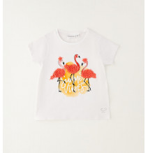 Maglietta Sarabanda Bimba Bianca G326