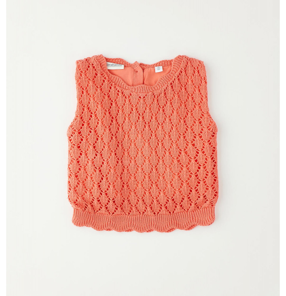 Gilet Sarabanda Bimba Rosso G376