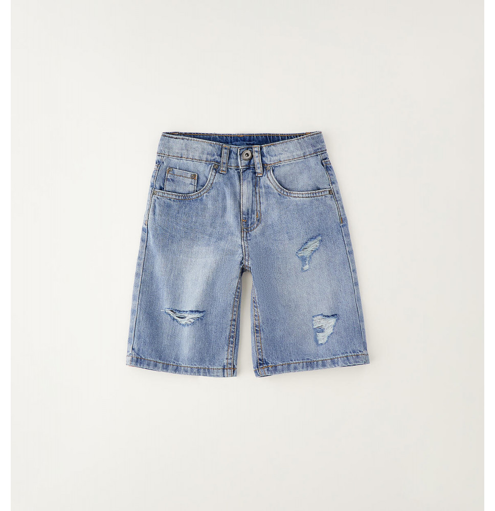 Pantaloncino Jeans Sarabanda Ragazzo Blu G749