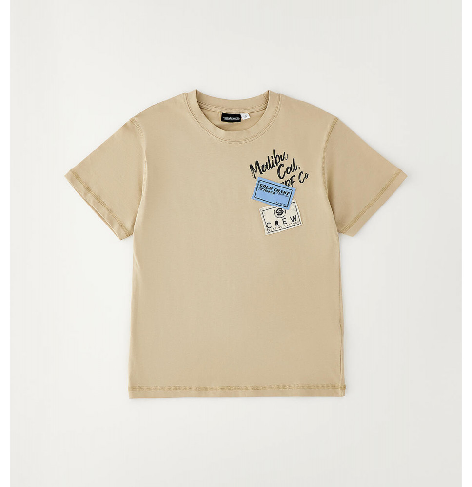 Maglietta Sarabanda Ragazzo Beige G740