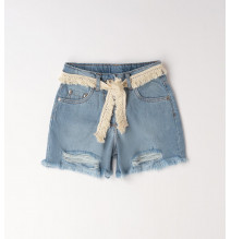 Pantaloncino Jeans Sarabanda Ragazza Blu G525