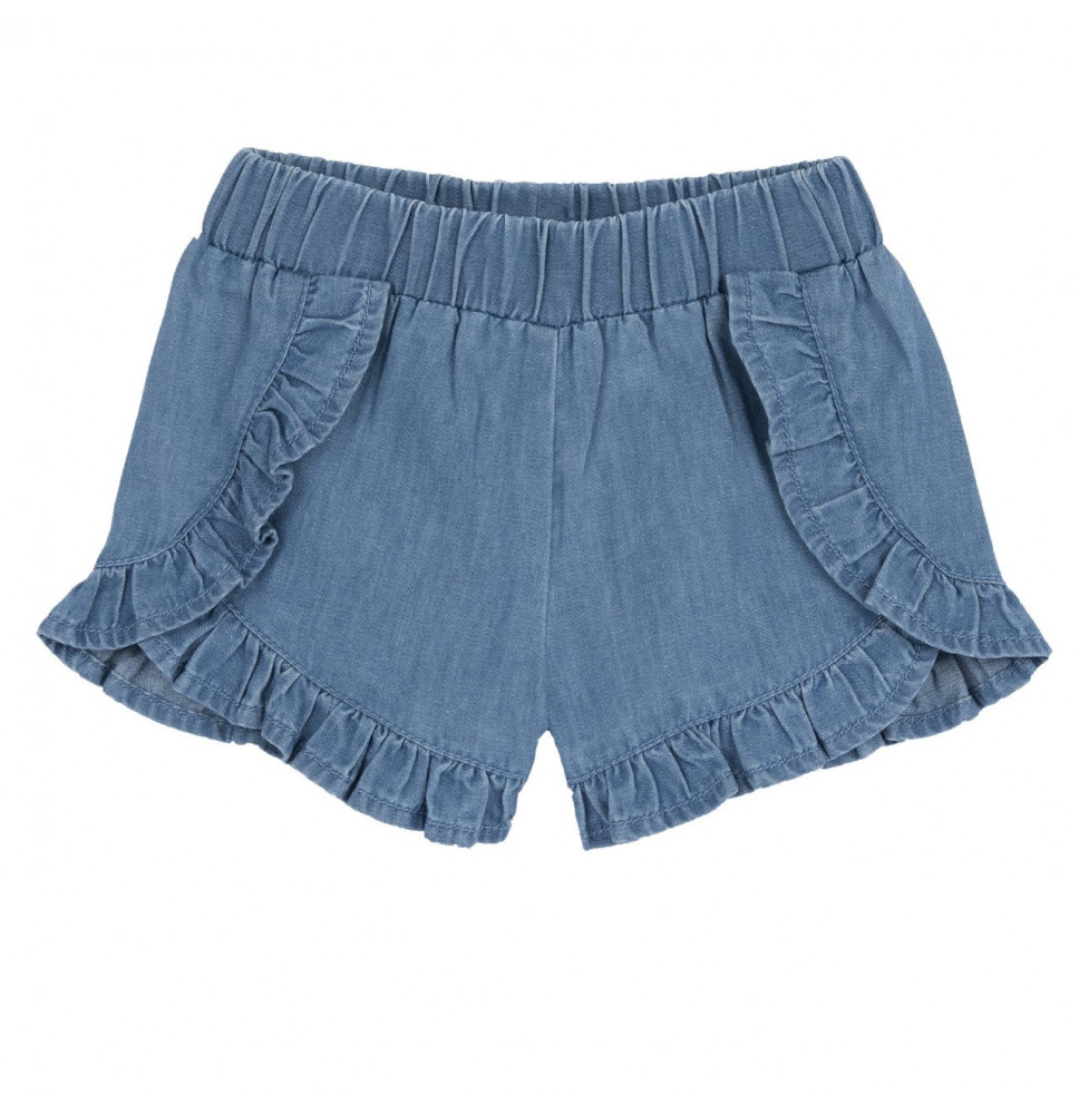 Pantaloni Corti Chicco Bimba in denim 101972