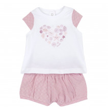 Completo Chicco Bimba Rosa 101387