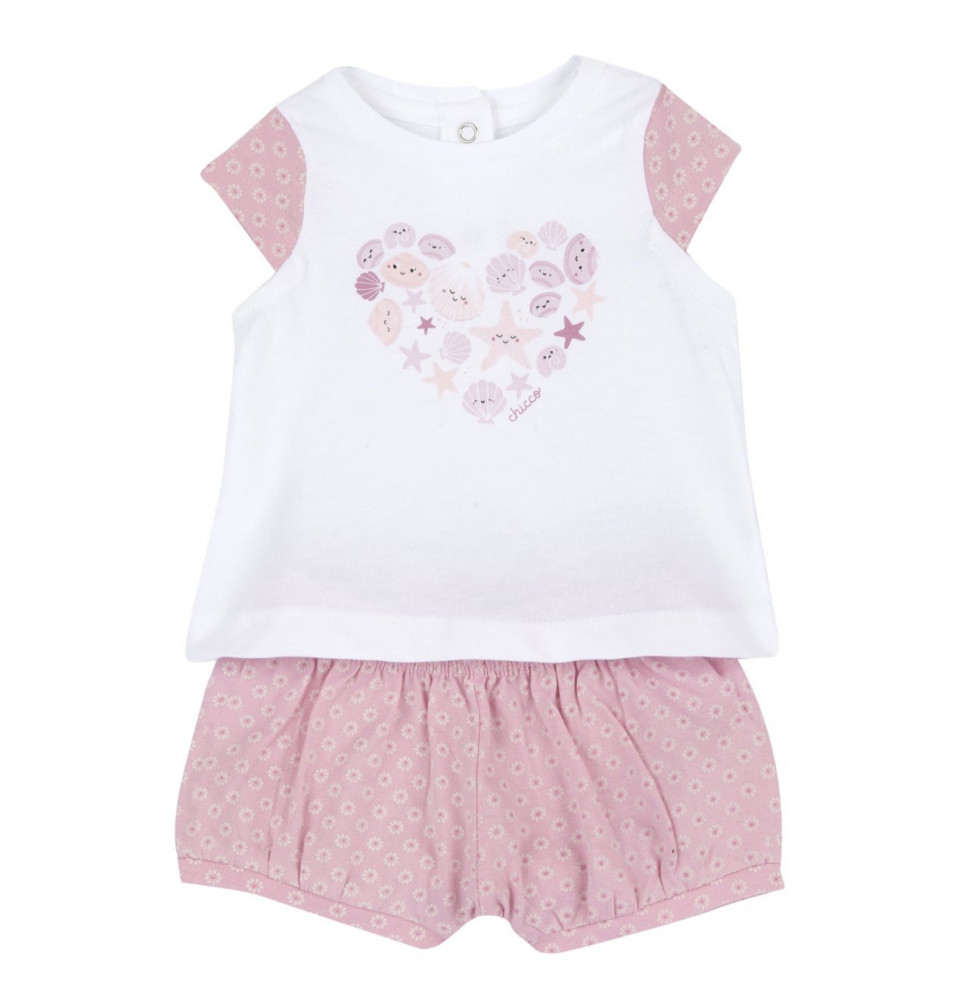 Completo Chicco Bimba Rosa 101387