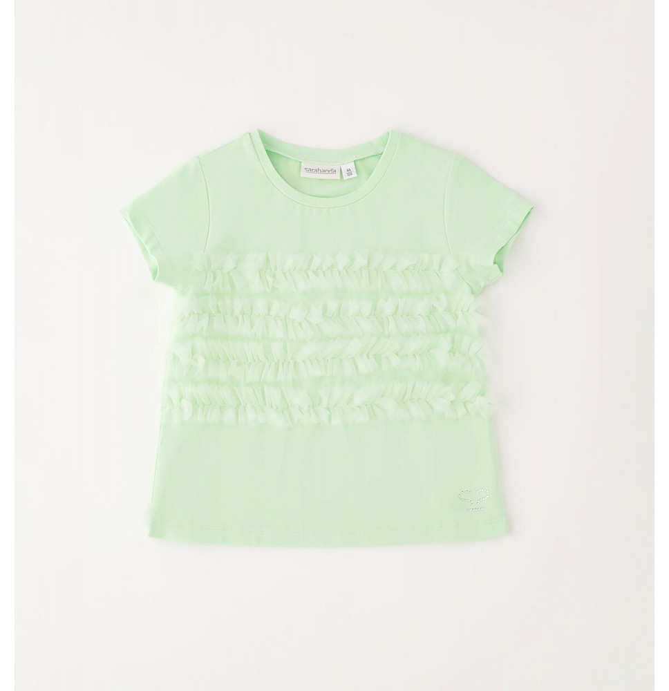 Maglia Sarabanda Bimba Verde G457