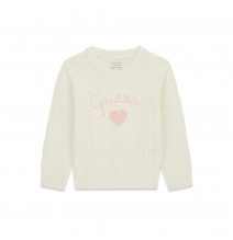 Maglione Guess Bimba Panna K6YR06Z0818G012