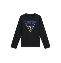 Maglia Guess Ragazzo Nera JBLK