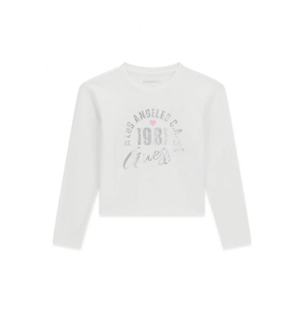 Maglia Guess Ragazza Bianca 671-G011