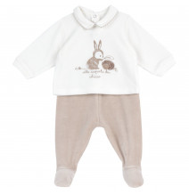 Tutina Chicco Unisex Bianca 102356