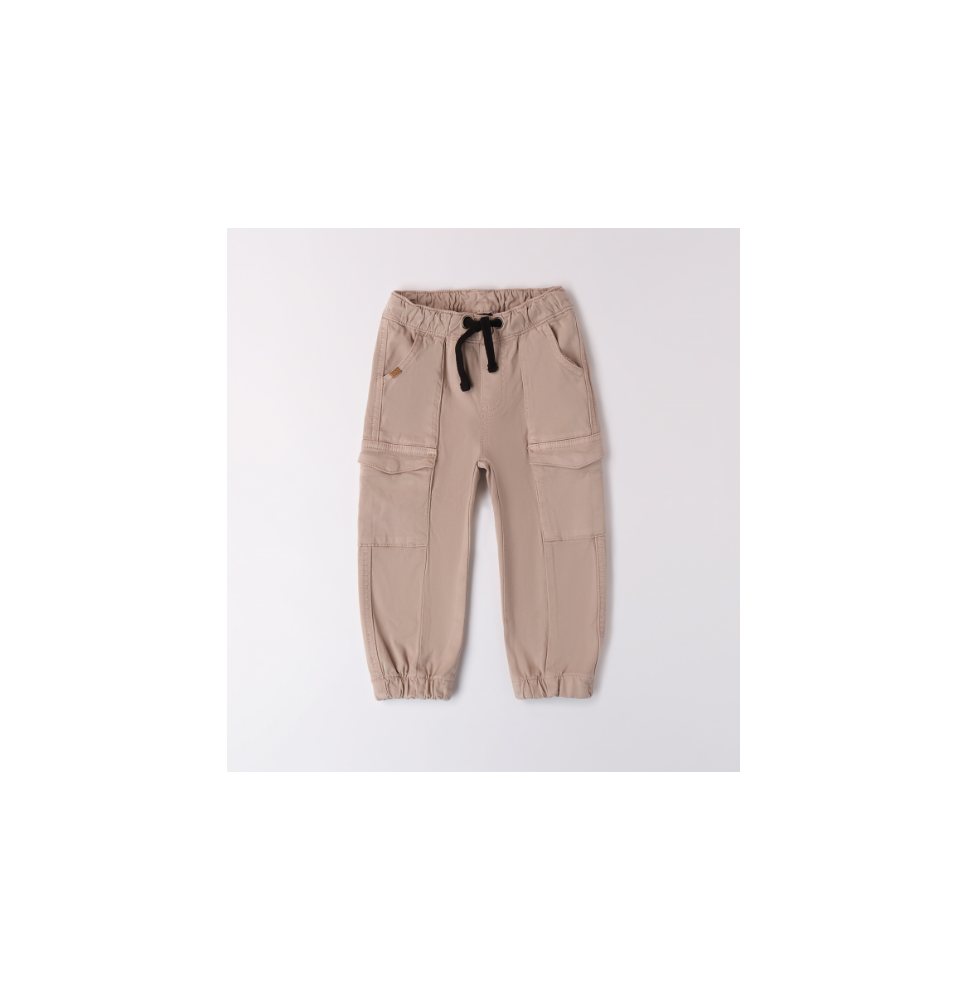 Pantaloni Sarabanda Beige loose fit  A044