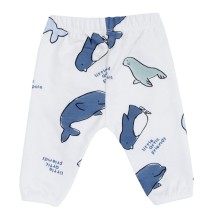 Pantaloni Chicco bianco  lunghi 07617