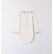 Body Minibanda bianco camicia neonata A738