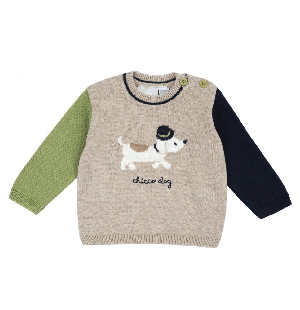 Maglione Chicco Talpa  con cagnolino 69850