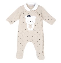Tutina Chicco Beige aperta davanti neonata 09007746000000_060