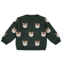 Maglione Chicco verde fantasia 69859
