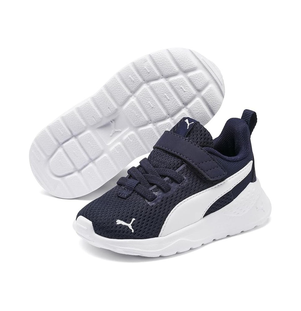 Sneakers Puma Nere e Blu Bambino Anzarun Lite Ac Inf 37201001