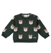 Maglione Chicco verde fantasia 69859