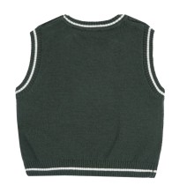 Gilet verde  in maglia Chicco 07903