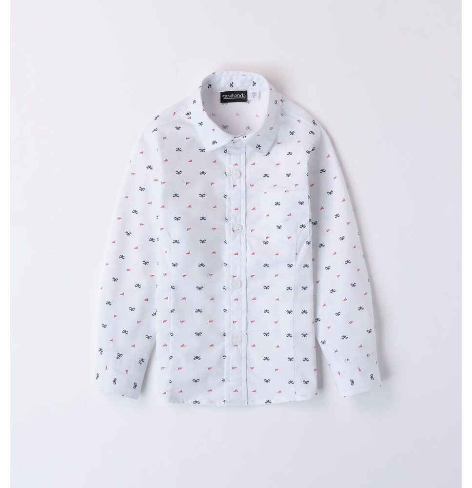 Camicia Sarabanda Rossa e Blu per bambino 1180804900