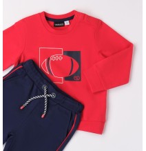 Tuta Sarabanda Rossa bambino sportiva 8033