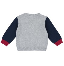Maglione con orsetto Chicco grigio  69830