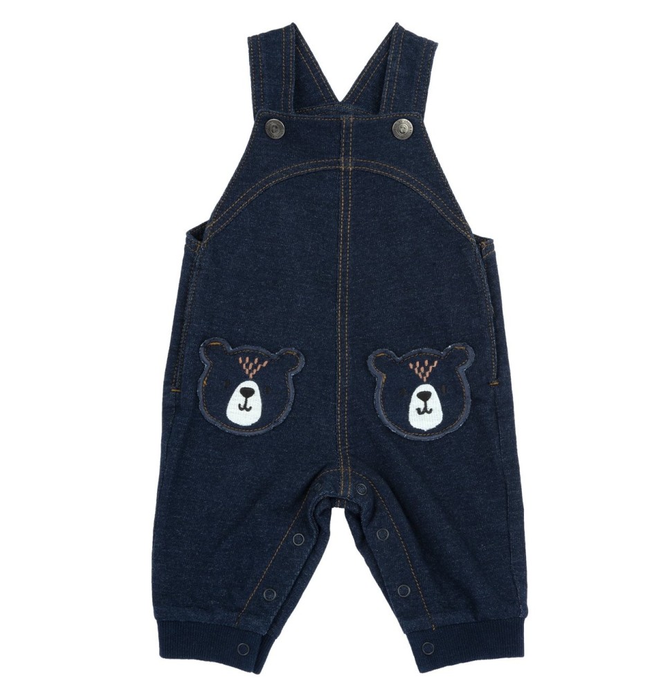 Salopette Chicco blu effetto denim 95649