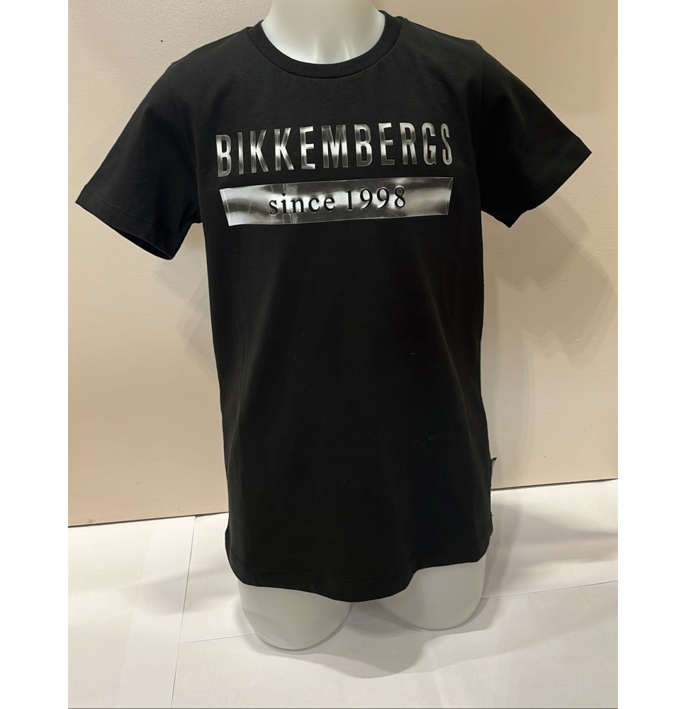 Maglietta Bikkembergs Nera Ragazzo BK1999