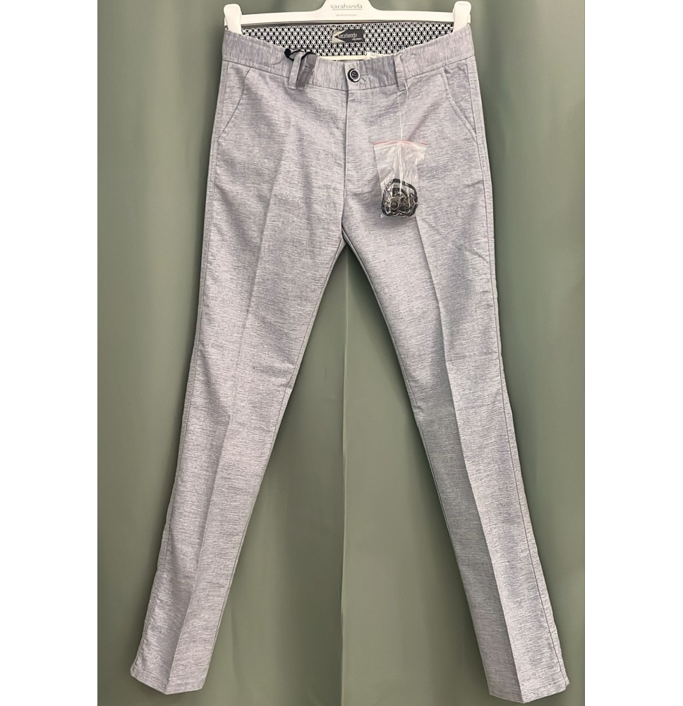 Pantaloni Sarabanda azzurro ragazzo 0JW02W33100