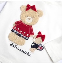 Maglietta con ricamo Chicco 07547