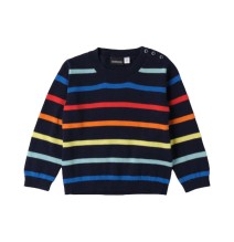 Maglioncino Sarabanda bimbo a righe Blu 6102