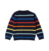 Maglioncino Sarabanda bimbo a righe Blu 6102